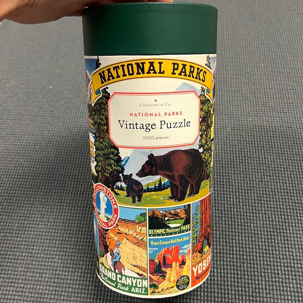 Cavallini & Co. Vintage Puzzle National Parks